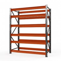 Стеллаж металлический Оптима, 3500x2500x785 мм. Полки: 6 шт. без настила