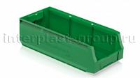 Складской лоток/контейнер для зап. частей, крепежей, зеленый, 500x225x150 мм