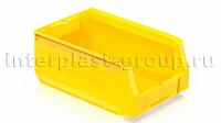 Складской лоток/контейнер для зап. частей, крепежей, желтый, 350x225x150 мм