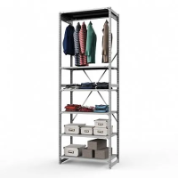 Стеллаж металлический ТСУ Универсал, 3000x1060x500 мм.Штанги: 1шт. Полки: метал. 6 шт.