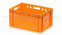 Ящик для мяса и колбасных изделий Е-3 оранжевый