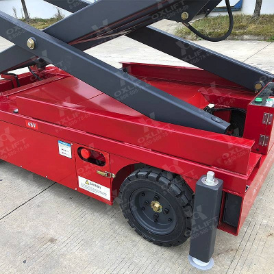 Самоходный ножничный подъемник QZ-030-090 OXLIFT 9000 мм 300 кг