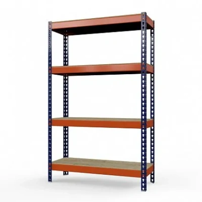 Стеллаж металлический Профи-Т 2000x1845x655 мм. Полки: фанера 4 шт.