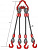Строп канатный Четырехветвевой 4СК (паук)