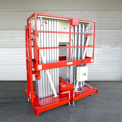 Телескопический двухмачтовый подъемник ZX-2-080 OXLIFT 8000 мм 200 кг