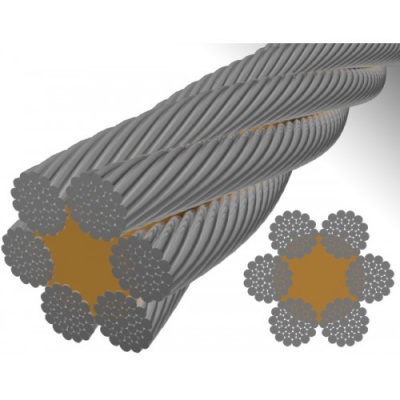 Канат стальной ГОСТ 7668-80 15 мм.