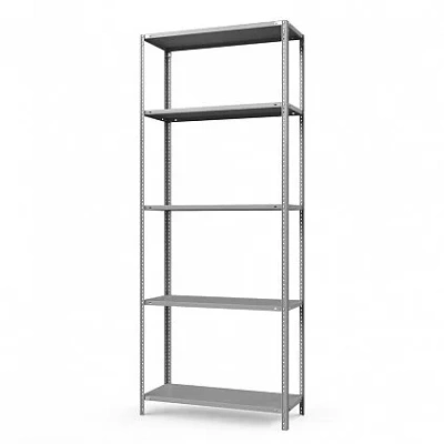 Стеллаж металлический ТС Лайт, 2500x1000x300 мм. Полки: 5 шт. метал.