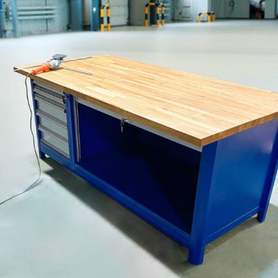 Верстак двухтумбовый на колесах TRIUMF-Medium